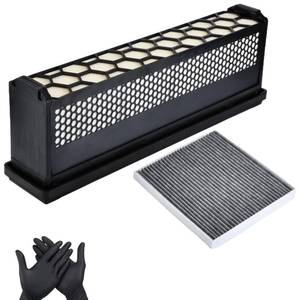 lot 1197 image: PAGOTORTAUS High Flow Engine Air Filter with P609422 Air Filter with Activated Carbon Compatible with Freightliner Cascadia 2008-2017,122SD 2014-2016,Coronado 2010-2016 Replaces AF27879 P609422 - Retail $65
