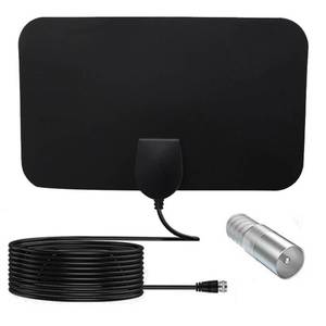 lot 35219 image: TV Antennas, HD Digital Antenna for Smart TV Indoor, 360°Signal Reception-Digital tv Antenna Indoor for Local Channels-Support 4K 1080p for All Type of HDTV Digital TVs - Retail $6