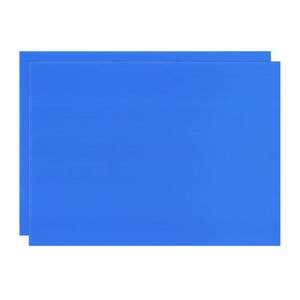 lot 35271 image: 2-Pack Corrugated Plastic Sheets, 8 Inch x 12 Inch Waterproof Blank Corrugated Poster Board Yard Signs for Garage SaleOfficeClassroomPartyLawn Sign Road 3mm Thick, Blue - Retail $7