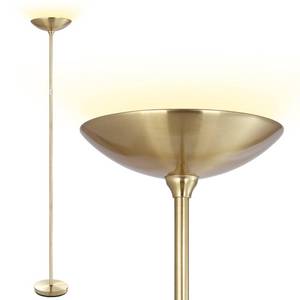 lot 35390 image: Floor Lamp, Torchiere Standing Lamp,20W 2000LM LED Tall Floor Lamp, Stepless Dimmable, Touch Control,50000hrs Lifespan, Pale Floor Lamps for Living Room, Standing Lamps for Bedroom, Gold - Retail $65