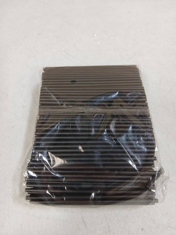 lot 30127 image: Bulk Cake Pop Sticks Mini Straws Black