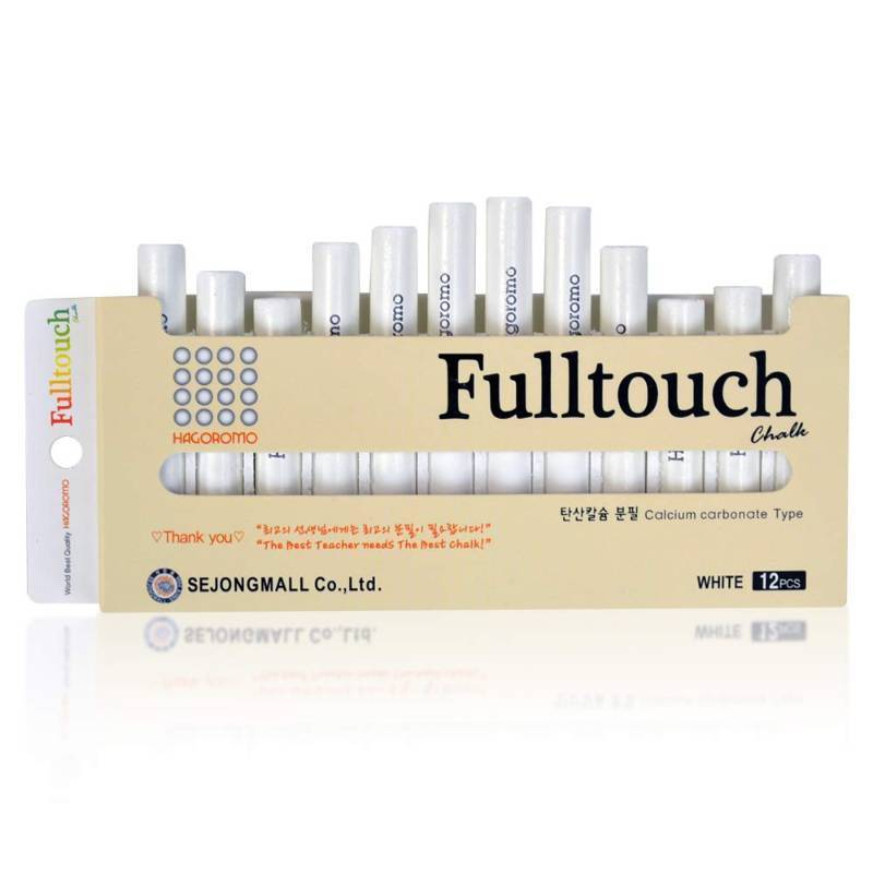 lot 51774 image: Hagoromo Fulltouch Color Chalk 1 Box 12 PcsWhite - Retail $18
