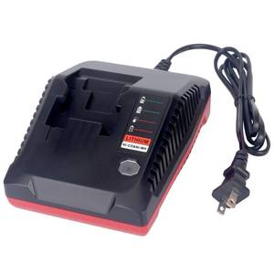 lot 26474 image: Qbmel 18-Volt Multi-Chemistry Battery Charger for Porter Cable PCXMVC Lithium Ion & NiCad NiMh Slide PC18B PC18B-2 PC18BL PC18BLX PCC489N Cordless Power Tool Battery - Retail $25