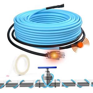 lot 26481 image: HEATIT 5JHSF 100Ft High-Efficiency Self Regulating Heat Tape Freeze Protection, Heat Tape for pvc Water Pipes, ETL Listed, 120V - Retail $75