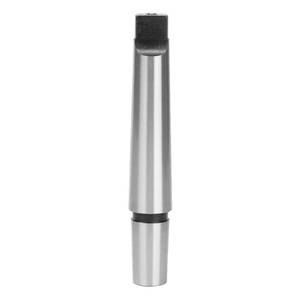 lot 40340 image: KooingTech MT2-JT33 Drill Arbor, Drill Chuck Arbor for Self Tighten Drill Chuck, Drill Metallic Chuck Arbor Adapter with High Hardness for Milling Machines, Rocker Shafts and Lathe (MT2-JT33) - Retail $10