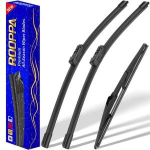 lot 40386 image: Replacement for 2017-2022 2023 2024 2025 Mazda CX-5 2017-2022 2023 Mazda CX-9, Windshield Wiper Blades Original Equipment Replacement - 241814 (Set of 3) - Retail $24