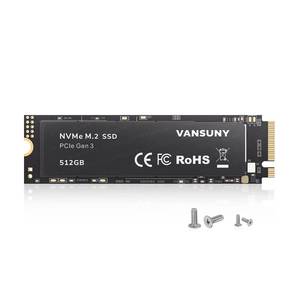 lot 40387 image: Vansuny 512GB NVMe M.2 Internal Solid State Drive PCIe 3.0 TLC M.2 SSD 3D NAND 2280 Speed up to 34002900MBs Internal Solid State Hard Drive PCIe SSD - Retail $85