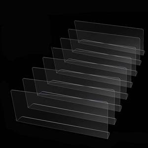 lot 40388 image: Under Bed Blocker for Pets, Clear Toy Blocker for Under Couch, Stop Pets Toys Going Under Furniture Bed or Sofa Couch, Gap Bumper for Under Bed for Pets King Size Bed, 6 Height 162 Length 8 pcs - Retail $22