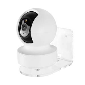 lot 40390 image: TIUIHU Acrylic Wall Mount BracketHolder Compatible with Kasa Indoor PanTilt Smart Security Camera and TP-Link Tapo C210C200 - Retail $15
