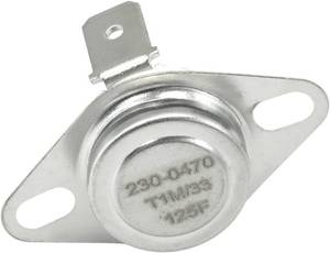 lot 40391 image: HAINEAO SRV230-0470#1 Low Limit Snap Disc Switch - 125°F Convection Blower Sensor Compatible with Quadra-Fire, Heatilator Eco-Choice & Vermont Castings Stoves - Replaces 812-1560 - Retail $19