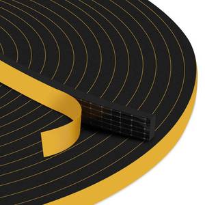 lot 40413 image: Ninsula 33Ft Door Weather Stripping, (12in x 14in), Strong Adhesive, Sound Proof, Door Insulation, Weatherproof Foam Tape for Doors, Weatherstripping for Doors Frames, Windows - Retail $7