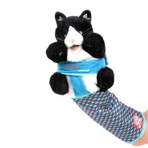 lot 49381 image: CATSUMO Cat Wrestling Glove Puppet Toy Interactive Hand Mitt with Durable Protective Sleeve and Catnip - Play & Enrichment - Retail $50