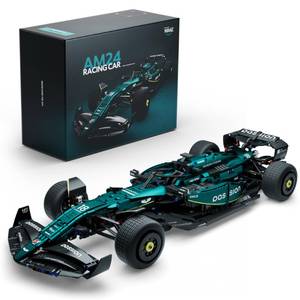lot 49397 image: Nifeliz AM24 Formula 1 Racing Car Building Set, 18 Scale Collectible Set for Adults, Authentically Detailed Build and Display Model for Home or Office Decor (2351PCS, NF10279) - Retail $90