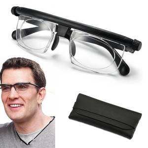 lot 51110 image: Reading Magnifier Glasses with Adjustable Magnification Non-Prescription Reading Aid for Books, Screens & Daily Tasks Lightweight, Unisex (1pcs) - Retail $16