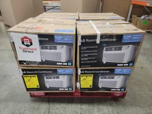 lot 56713 image: LG Room Air Conditioners 8,000BTU - 8ct.