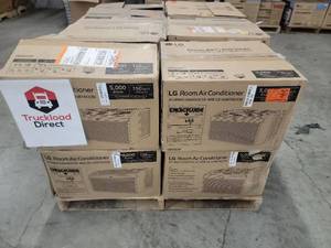 lot 56714 image: LG Room Air Conditioners 5,000BTU - 12ct.