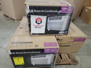 lot 56718 image: LG Room Air Conditioners 12,000BTU - 4ct.