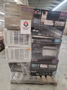 lot 56720 image: LG Room Air Conditioners 14,000BTU  6ct. - 10,000BTU 1ct.