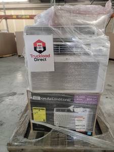 lot 56724 image: LG Room Air Conditioners 15,000BTU - 2ct.