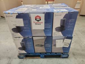 lot 56742 image: Vacuum and Mopping Robots w Auto Empty Stations N8 12ct