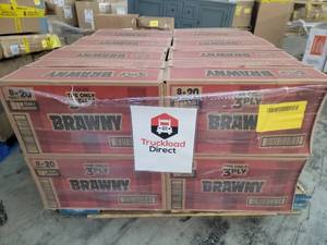 lot 56753 image: Brawny Paper Towels  Family Rolls 3 ply - 128 rolls