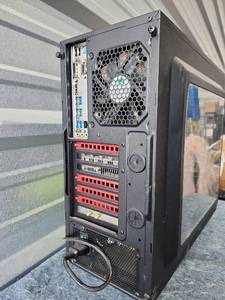 lot 107 image: ASUS PowerSpec Desktop Computer Tower - Powers On - Not Tested Beyond That - Retail $150