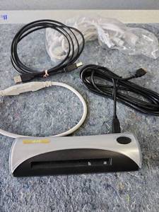 lot 126 image: ScanShell 800NR Card Scanner - With Extra and Misc Cords - Retail $75