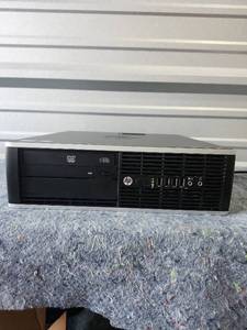 lot 129 image: HP 6300 Pro SFF Desktop Computer - Powers On - No Power Cord - Retail $75