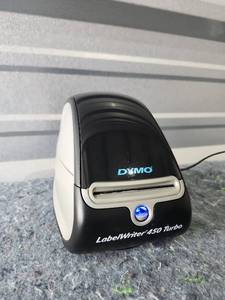lot 140 image: DYMO LabelWriter 450 Turbo Label Printer - Powers On - Retail $85