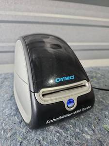 lot 141 image: DYMO LabelWriter 450 Turbo Label Printer - Powers On - Retail $60