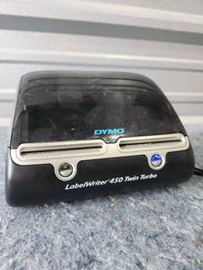 lot 142 image: DYMO LabelWriter 450 Twin Turbo Label Printer - Powers On - Retail $185