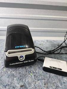lot 143 image: DYMO LabelWriter 450 Turbo with Print Server - Retail $85