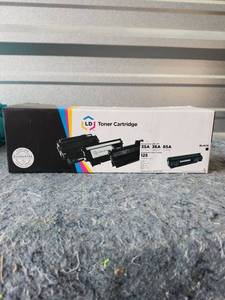 lot 150 image: LD Compatible Toner Cartridge HP 35A 36A 85A Canon 125 - Retail $15