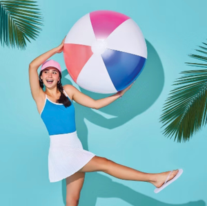 lot 42571 image: Sun Squad Inflatable Beach Ball 25 inch