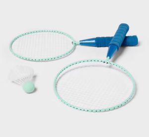 lot 42589 image: Sun Squad 3-Piece Badminton Set with Mint Trim