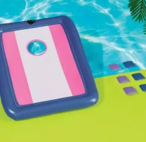 lot 42639 image: Sun Squad Inflatable Water Beanbag Toss Set