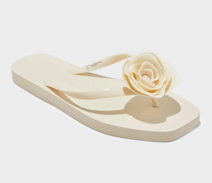 lot 42706 image: Shade & Shore Mazie Rose Flip Flops, Size 9