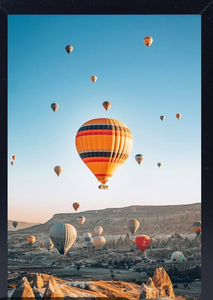 lot 43240 image: Cappadocia Hot Air Balloons Landscape Photography Print