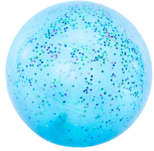 lot 43260 image: Two-9-inch Glitter Star Play Balls