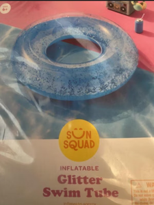 lot 43265 image: Sun Squad 36-inch Glitter Swim Tube