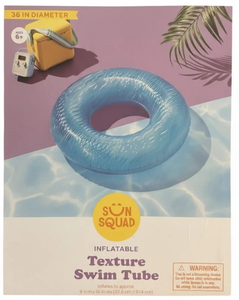 lot 43266 image: Sun Squad 36-inch Texture Swim Tube