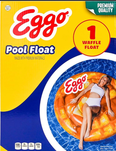 lot 43298 image: Eggo Waffle Pool Float