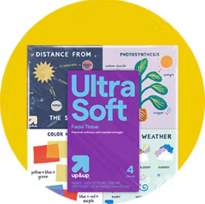 lot 43769 image: Ultra Soft Facial Tissue Box by Up&Up