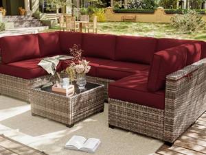 lot 43313 image: Patio chair cushions