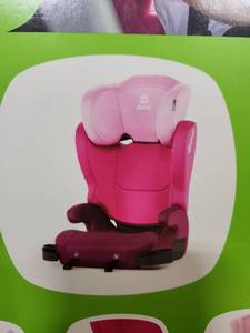 lot 17656 image: Diono Pink Booster Car Seat
