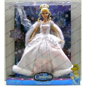 lot 105 image: Holiday Princess Cinderella Doll