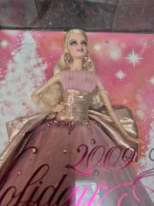 lot 120 image: 2009 Holiday Barbie Collector Doll