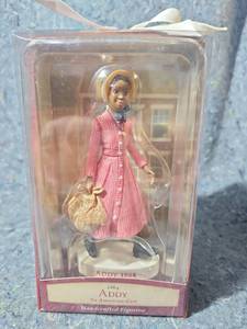 lot 219 image: 2002 American Girl 1864 Addy Mini Doll Hallmark Figurine Brand In Box