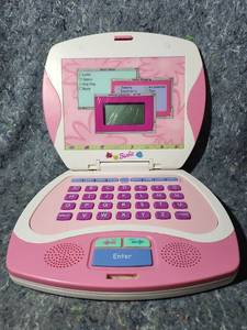 lot 223 image: Barbie Electronic Learning Laptop