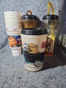 lot 226 image: Vintage Quick Trip QT Mamba and Classic Car Souvenir Cup Collection
